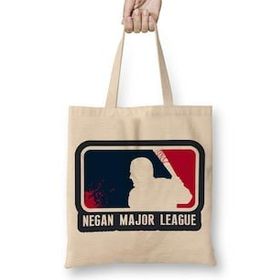 Baskı Dükkanı Negan Major League Bez Çanta