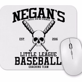 Baskı Dükkanı Negans Little League Baseball Walking Dead Mouse Pad
