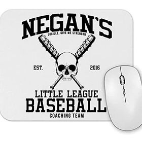 Baskı Dükkanı Negans Little League Baseball Walking Dead Mouse Pad