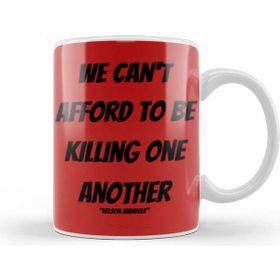 Baskı Dükkanı Nelson Mandela Quotes Art Gift Vintage Retro Style Kupa