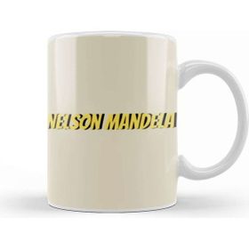 Baskı Dükkanı Nelson Mandela Quotes Art Gift Vintage Retro Style Kupa