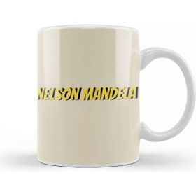 Baskı Dükkanı Nelson Mandela Quotes Art Gift Vintage Retro Style Kupa