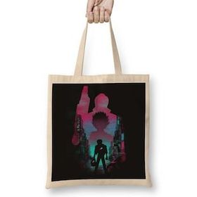 Baskı Dükkanı Neo Tokyo Bez Çanta