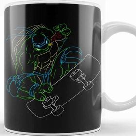 Baskı Dükkanı Neon 90's Ninja Turtles - Leonardo Kupa