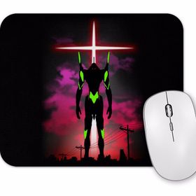 Baskı Dükkanı Neon Genesis Evangelion Eva Angel Mouse Pad