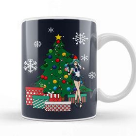 Baskı Dükkanı Neptune Around the Christmas Tree Sailor Moon Kupa