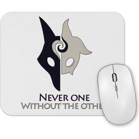 Baskı Dükkanı Never One Without the Other Mouse Pad