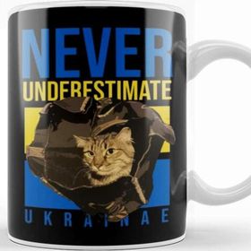 Baskı Dükkanı Never Underestimate Ukraine Kupa