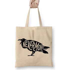 Baskı Dükkanı Nevermore 02 Bez Çanta