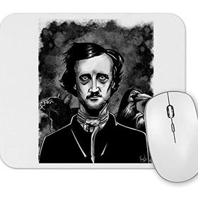 Baskı Dükkanı Nevermore Edgar Allan Poe Mouse Pad