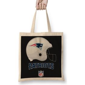 Baskı Dükkanı New England Patriots Bez Çanta