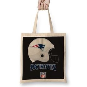 Baskı Dükkanı New England Patriots Bez Çanta