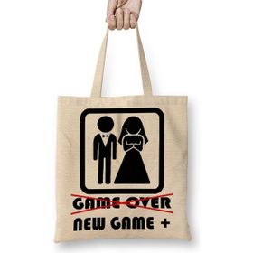 Baskı Dükkanı New Game Bez Çanta