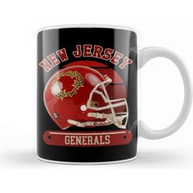 Baskı Dükkanı New Jersey Generals Helmet Kupa