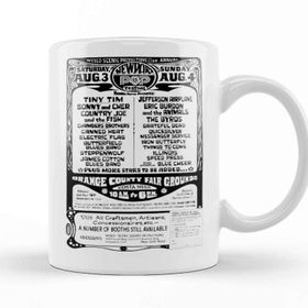 Baskı Dükkanı Newport Pop Festival 1968 Kupa