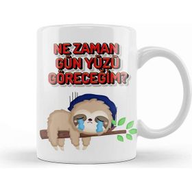 Baskı Dükkanı Nezaman Gün Yüzü Göreceğim Komik Kupa