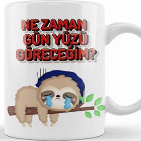 Baskı Dükkanı Nezaman Gün Yüzü Göreceğim Komik Kupa