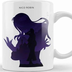 Baskı Dükkanı Nico Robin One Piece In Silhouette Kupa