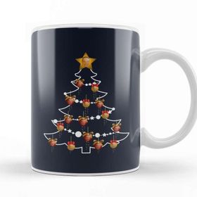 Baskı Dükkanı Nigel Farage Ukıp Christmas Tree Baubles Kupa