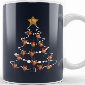 Baskı Dükkanı Nigel Farage Ukıp Christmas Tree Baubles Kupa