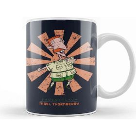 Baskı Dükkanı Nigel Thornberry Retro Japanese Kupa