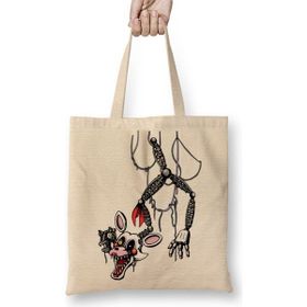 Baskı Dükkanı Nightmare Foxy Bez Kadın Günlük Çanta