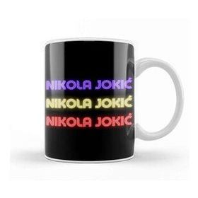 Baskı Dükkanı Nikola Jokić Basketball Gifts Vintage Retro Rainbow Quotes For Boys And Dad Kupa