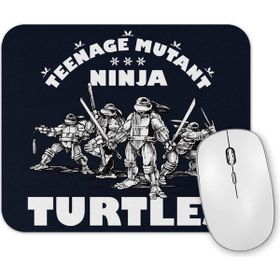 Baskı Dükkanı Ninja Turtes Old School Turtles Mouse Pad