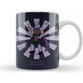Baskı Dükkanı Ninja Turtles Shredder Retro Japanese Tmnt Kupa