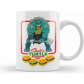 Baskı Dükkanı Ninja Turtles Slash's Turtle Burgers Kupa