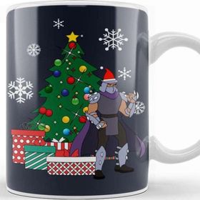 Baskı Dükkanı Ninja Turtles Splinter Tmnt Around The Christmas Kupa