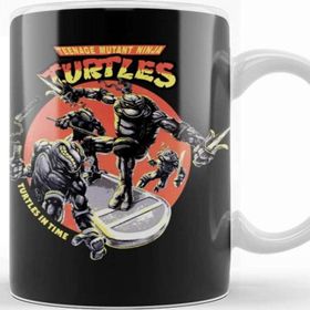 Baskı Dükkanı Ninja Turtles Turtle Power Porselen Kupa