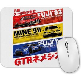 Baskı Dükkanı Nissan Gtr History Mouse Pad