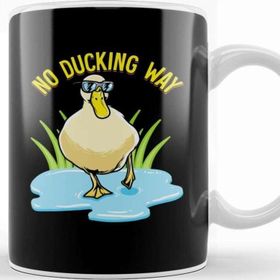 Baskı Dükkanı No Ducking Way Adorable Duck Pun Duckling Kupa