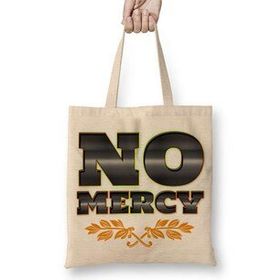 Baskı Dükkanı No Mercy 3 Bez Kadın Günlük Çanta