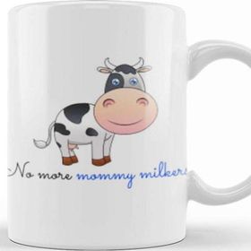 Baskı Dükkanı No More Mommy Milkers Kupa