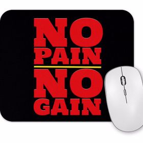 Baskı Dükkanı No Pain No Gain 2 Mouse Pad