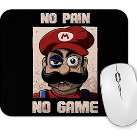 Baskı Dükkanı No Pain No Game Mouse Pad