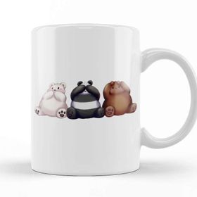 Baskı Dükkanı Nom Nom We Bare Bears 014 Kupa