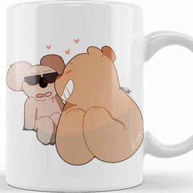 Baskı Dükkanı Nom Nom We Bare Bears 07 Kupa