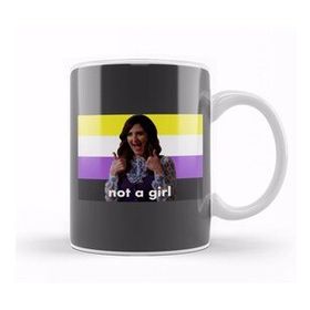 Baskı Dükkanı Nonbinary Janet Not A Girl The Good Place Kupa