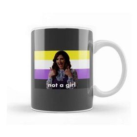 Baskı Dükkanı Nonbinary Janet Not A Girl The Good Place Kupa