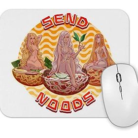 Baskı Dükkanı Noodles Send Noods Mouse Pad