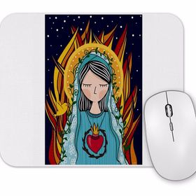 Baskı Dükkanı Nossa Senhora Mouse Pad