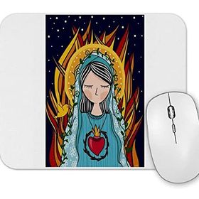 Baskı Dükkanı Nossa Senhora Mouse Pad