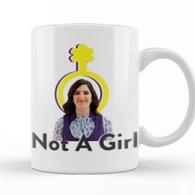 Baskı Dükkanı Not A Girl Janet The Good Place Kupa