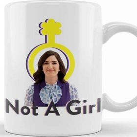 Baskı Dükkanı Not A Girl Janet The Good Place Kupa
