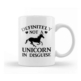 Baskı Dükkanı Not A Unicorn In Disguise Kupa
