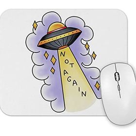 Baskı Dükkanı Not Again Ufo Mouse Pad