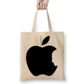 Baskı Dükkanı Not Forget Steve Jobs Steve Jobs Bez Kadın Günlük Çanta